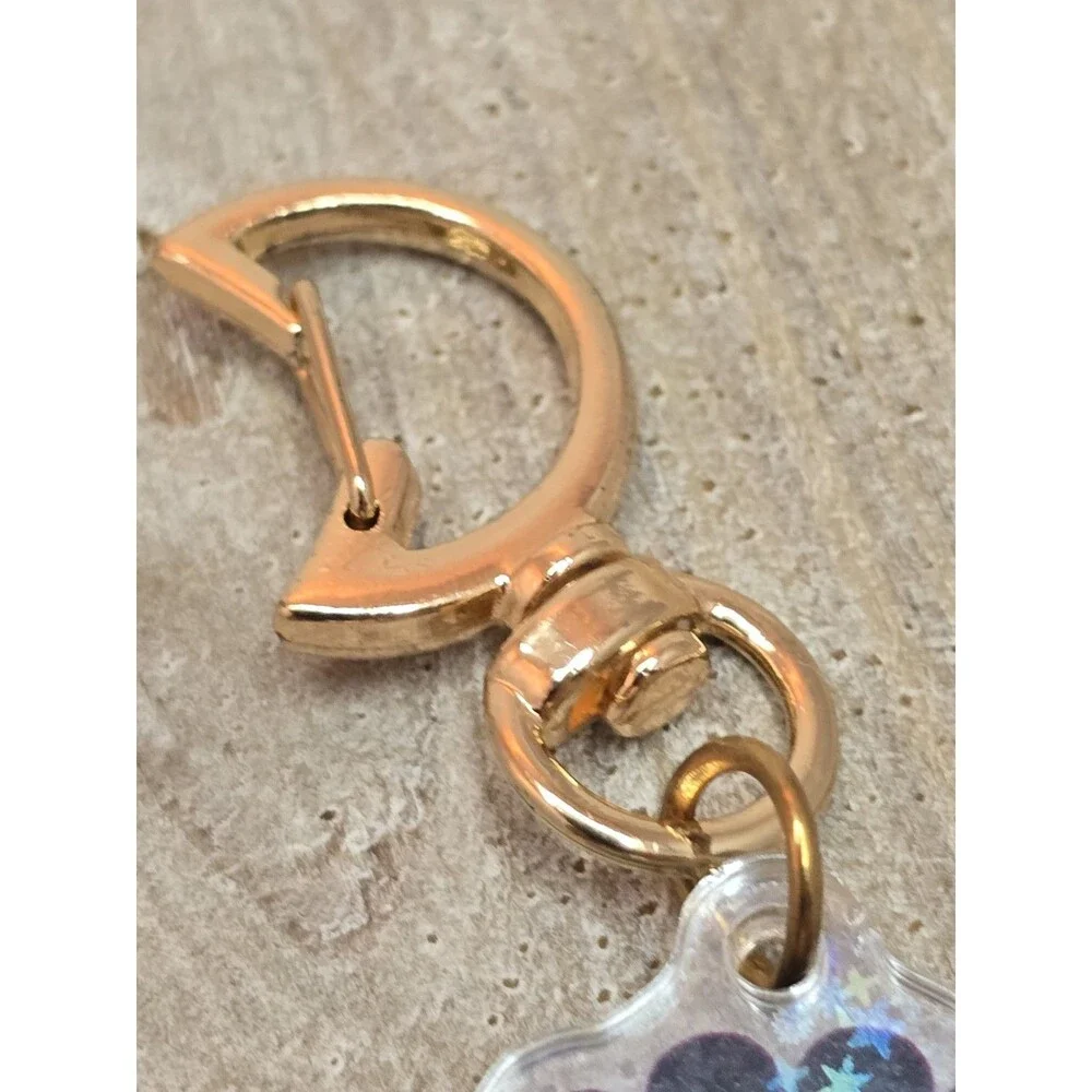 Chinese Zodiac Year of the Snake Celestial Holographic Acrylic Keychain Reptile